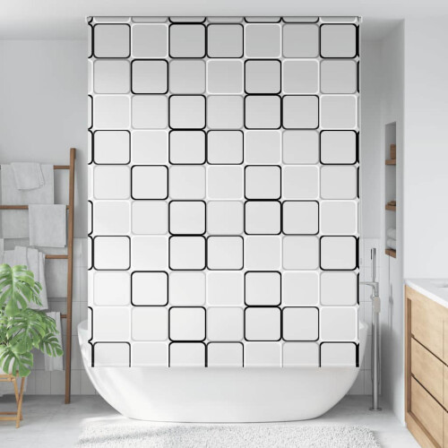 Berkfield Shower Roller Blind 150x240 cm Fabric Width 146 cm