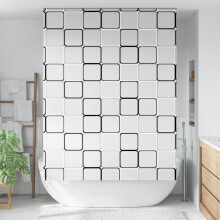 Berkfield Shower Roller Blind 160x240 cm Fabric Width 156 cm