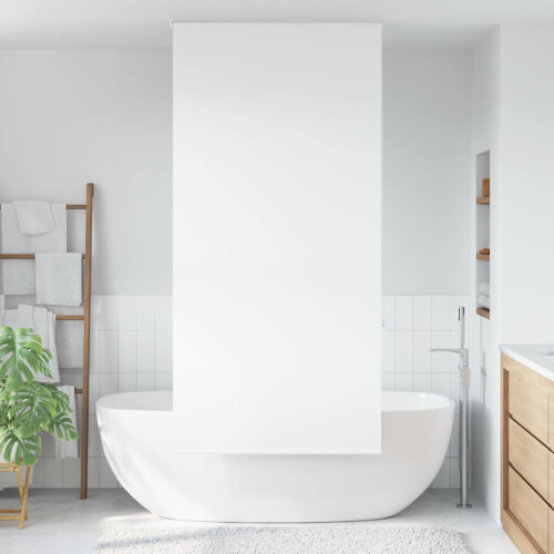 Berkfield Shower Roller Blind 90x240 cm Fabric Width 86 cm