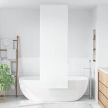 Berkfield Shower Roller Blind 70x240 cm Fabric Width 66 cm
