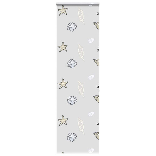 Berkfield Shower Roller Blind with Cassette 60x240 cm Fabric Width 56 cm