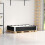 Berkfield Pallet Collar Black 120x80 cm Solid Wood Pine 1