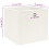 Berkfield Storage Boxes 10 pcs White 32x32x32 cm Fabric 5