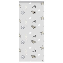 Berkfield Shower Roller Blind with Cassette 110x240 cm Fabric Width 106 cm