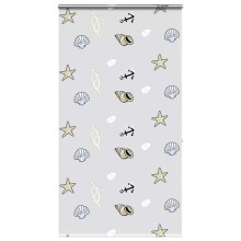 Berkfield Shower Roller Blind with Cassette 120x240 cm Fabric Width 116 cm