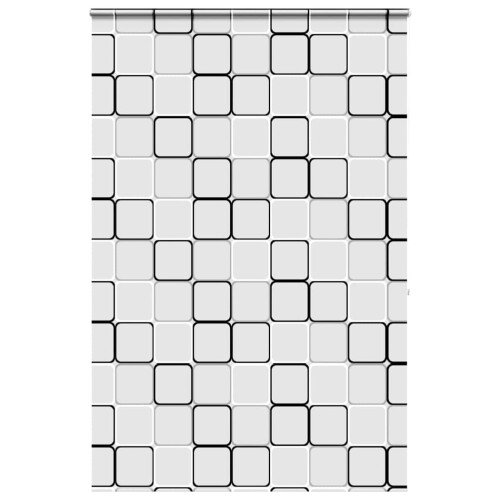 Berkfield Shower Roller Blind with Cassette 150x240 cm Fabric Width 146 cm