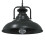Berkfield Pendant Lamp E27 Black ò 31 cm Iron 1