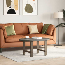 Berkfield Coffee Table Legs Natural Steel 2 pcs 50x(42-43) cm Steel