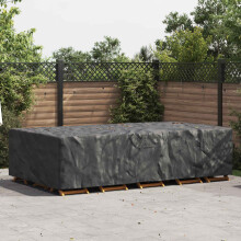 Berkfield Furniture Cover Plain Black 305 x 190 x 85 cm 210D