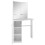 Berkfield Corner Dressing Table Cosmetic Table Make-up Table White 5