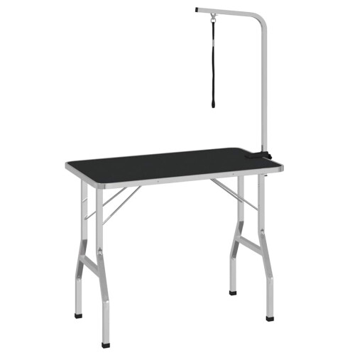 Berkfield Adjustable Dog Grooming Table with 1 Loop 1