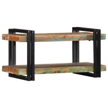 Berkfield Wall Shelf Multicolour Solid Wood Reclaimed