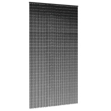 Berkfield Insect Door Curtain Dark Grey 120x220 cm Bamboo
