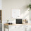 Berkfield Magnetic Whiteboard with Solid Pine Wood Frame 60x55 cm 1