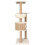 Berkfield Cat Tree with Scratching Post 126cm Seagrass 4