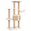 Berkfield Cat Tree with Scratching Post 126cm Seagrass 5