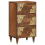 Berkfield Sideboard with Drawer Brown 40 x 33 x 75 cm Solid Mango Wood 1