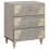 Berkfield Bedside Cabinet Grey 50 x 33 x 62 cm Solid Mango Wood 1
