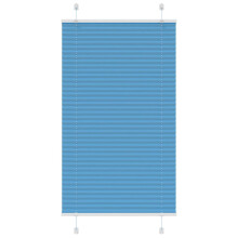 Berkfield Pleated Blind Blue 80x150 cm Fabric Width 79.4 cm Polyester