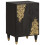 Berkfield Bathroom Cabinet Black 38 x 33 x 58 cm Solid Mango Wood 1