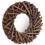 Berkfield Wall Mirror 40 cm Teak Round 2
