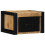 Berkfield Bedside Cabinet 40x35x25 cm Solid Rough Wood Mango 1