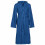Berkfield Bathrobe KINN Blue S Cotton 1