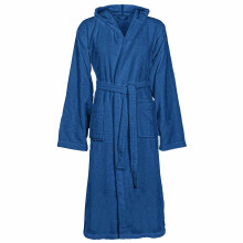 Berkfield Bathrobe KINN Blue XXL Cotton