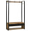Berkfield Clothes Rack Brown 110 x 40 x 179 cm Solid Mango wood 1