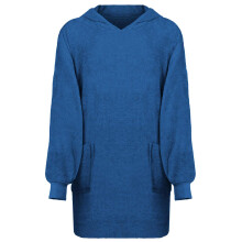 Berkfield Blanket Hoodie KINN Navy L Cotton