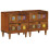 Berkfield Bedside Cabinet 2 pcs Brown 40 x 33 x 46 cm Solid Mango Wood 1