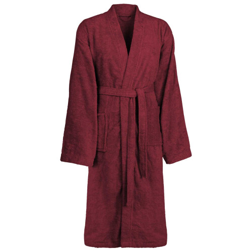 Berkfield Bathrobe KINN Red XL Cotton