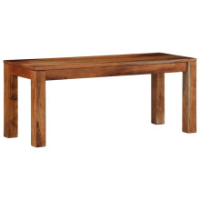 Berkfield Bench 110 cm Solid Wood Acacia