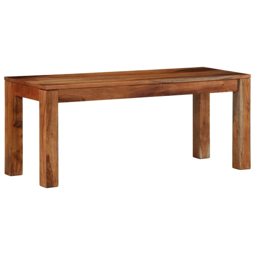Berkfield Bench 110 cm Solid Wood Acacia