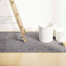 Berkfield Non-slip Painter Fleece 10 m 280 g/m Grey
