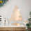 Berkfield Wooden Christmas Tree for Decoration 70 cm Solid Wood 1