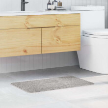 Berkfield Anti-slip Bath Mat Grey 50 x 80 cm PP