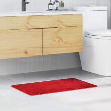 Berkfield Anti-slip Bath Mat Red 50 x 80 cm PP