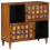 Berkfield Sideboard with Storage Walnut 80 x 33 x 75 cm Solid Mango Wood 1