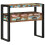 Berkfield Console Table Multicolour 90 x 33 x 75 cm Solid Reclaim Wood 1