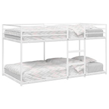 Berkfield Bunk Bed without Mattress White 90x200 cm Steel