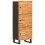 Berkfield Storage Highboard Brown 40 x 33 x 110 cm Solid Mango Wood 1