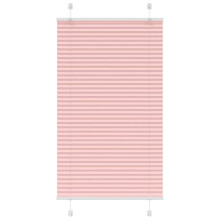 Berkfield Pleated Blind Pink 80x100 cm Fabric Width 79.4 cm Polyester