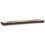 Berkfield Wall Shelves Multicolour 100 x 20 x 6 cm Solid Mango Wood 1