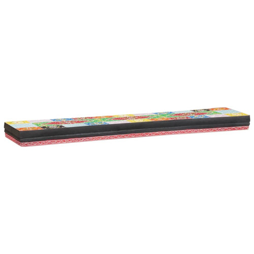 Berkfield Wall Shelves Multicolour 100 x 20 x 6 cm Solid Mango Wood