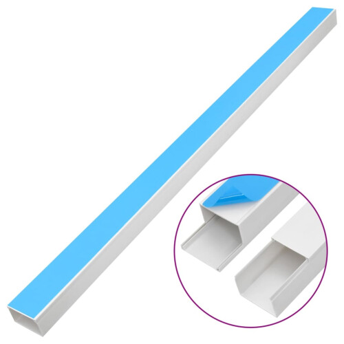 Berkfield Cable Trunking Self-Adhesive 60x60 mm 30 m PVC 2