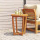 Berkfield Garden Side Table Round ò70x75 cm Solid Wood Acacia 1