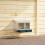 Berkfield Chicken Nesting Box 2 Compartments Wall-Mounted Galvanised Steel 1