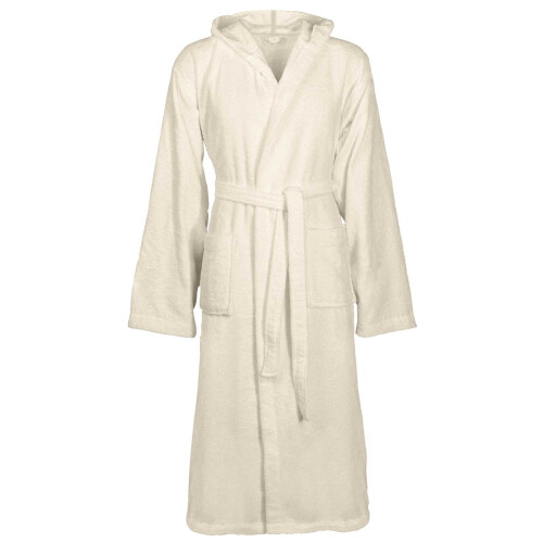 Berkfield Bathrobe KINN Cream L Cotton