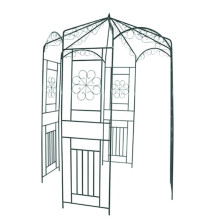 Berkfield Garden Arch 250 cm Dark Green